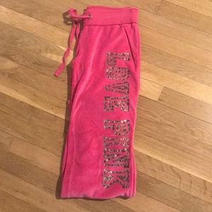 Pink Victoria’s Secret Sweatpants
